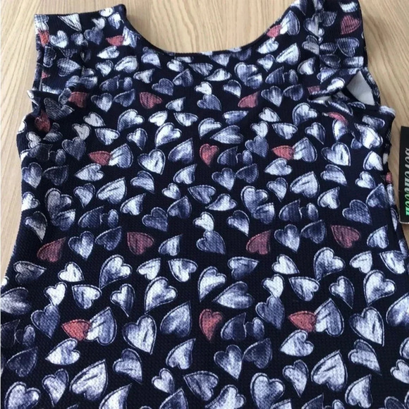 🆕Seventeen Hearts Lower Back Junior Dress L🆕 - Picture 6 of 8